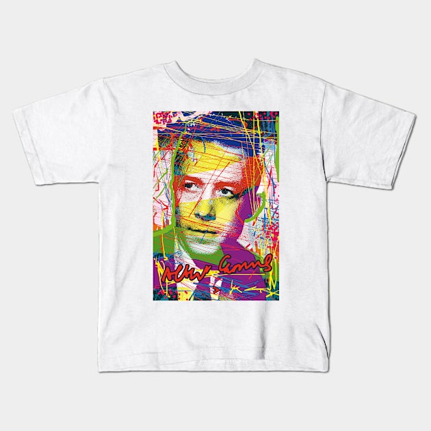 Albert Camus II Kids T-Shirt by Exile Kings 